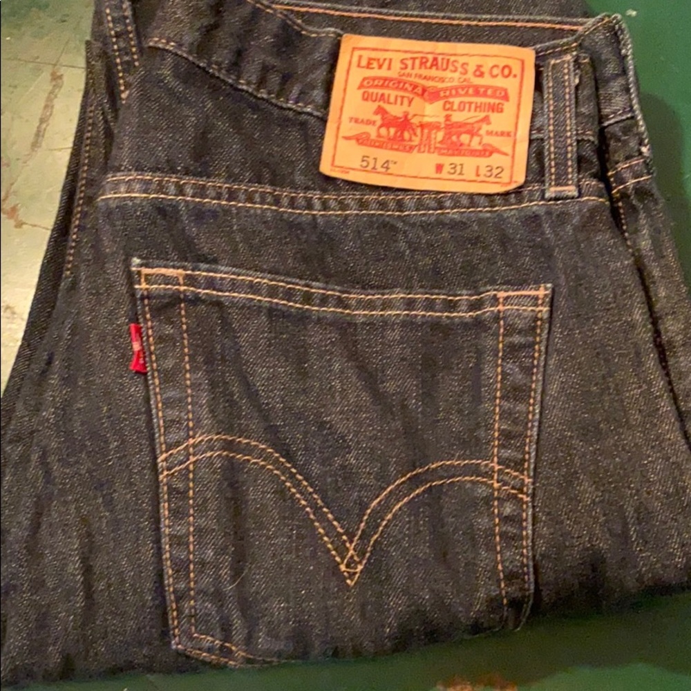 Levi’s 514s — blue— 31x32